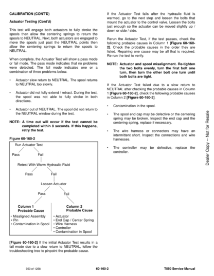 Bobcat T550 Skidsteer Service Manual - Image 14