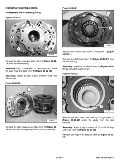 Bobcat T750 SN ATF611001 Skidsteer Service Manual - Image 7