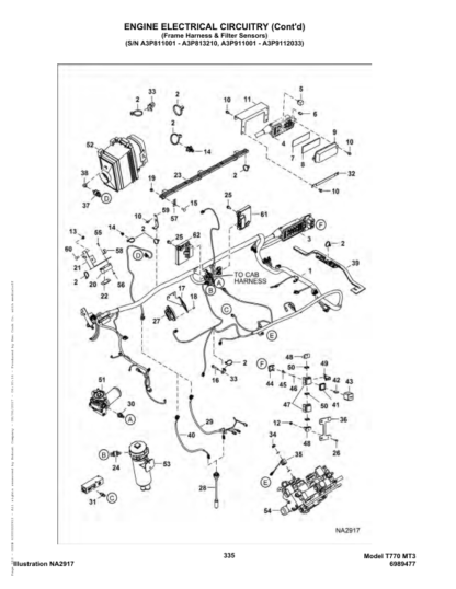 Bobcat T770 Skidsteer Parts Manual - Image 10