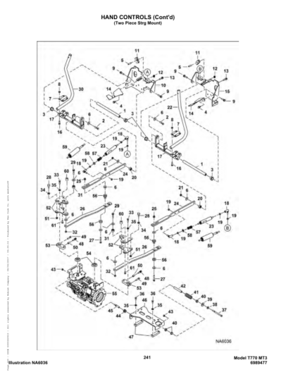 Bobcat T770 Skidsteer Parts Manual - Image 7