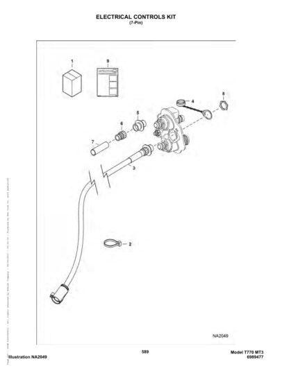 Bobcat T770 Skidsteer Parts Manual - Image 12