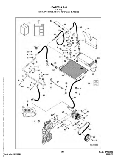 Bobcat T770 Skidsteer Parts Manual - Image 13