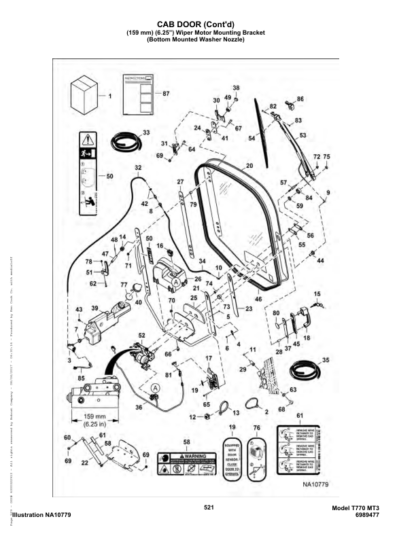 Bobcat T770 Skidsteer Parts Manual - Image 11