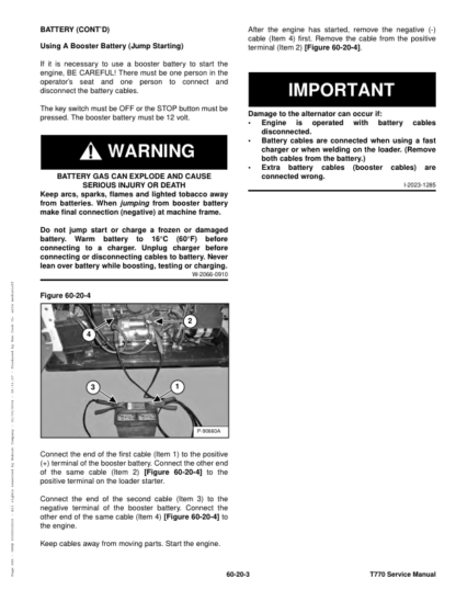 Bobcat T770 Skidsteer Service Manual - Image 12