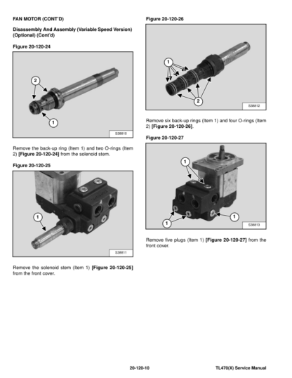 Bobcat TL470(X) Telehandler Service Manual - Image 4