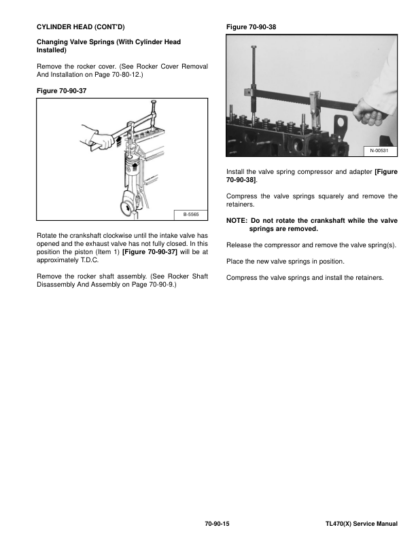 Bobcat TL470(X) Telehandler Service Manual - Image 11