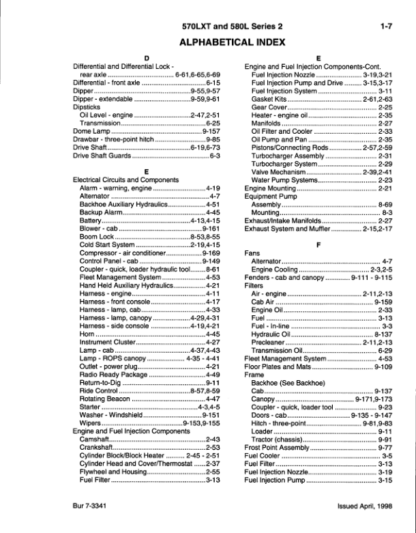 CASE 570LXT 580L SERIES 2 Parts Catalog - Image 9