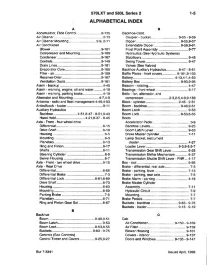 CASE 570LXT 580L SERIES 2 Parts Catalog - Image 7