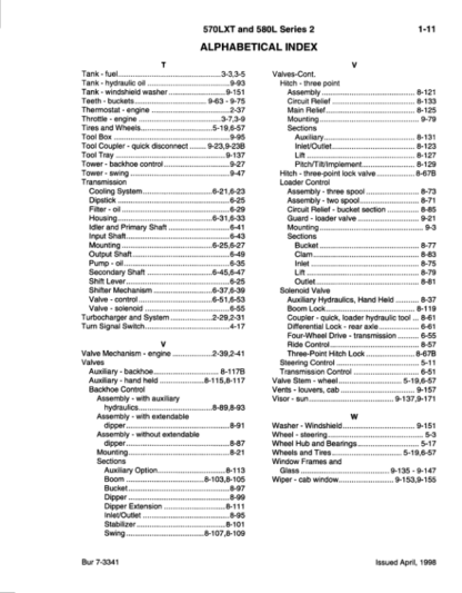 CASE 570LXT 580L SERIES 2 Parts Catalog - Image 3