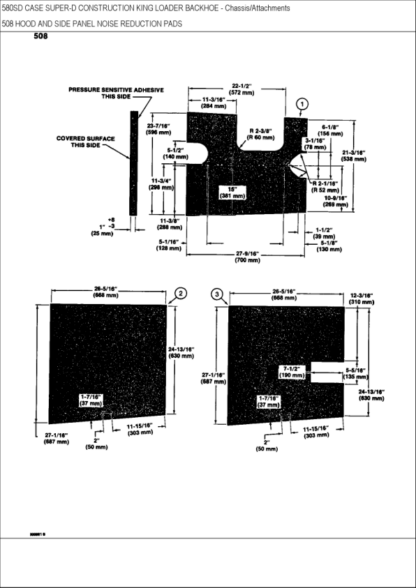 CASE 580 Super D Backhoe Parts Catalog - Image 8