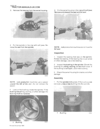 CASE 580 Super E Backhoe Service Manual - Image 11