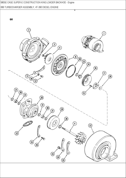 CASE 580 Super E Parts Catalog Manual - Image 14