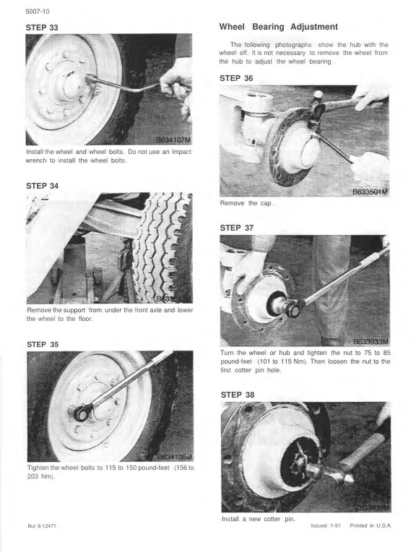 CASE 580 Super K Backhoe Service Manual - Image 12