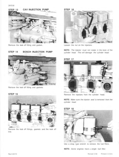 CASE 580 Super K Backhoe Service Manual - Image 15