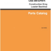 CASE 580 Super K Part Catalog Manual - Image 14