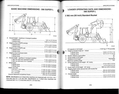 CASE 580 Super L Backhoe Operators Manual - Image 7