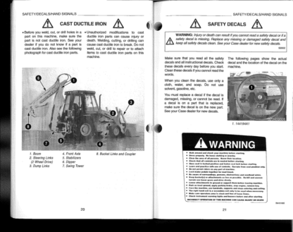 CASE 580 Super L Backhoe Operators Manual - Image 2