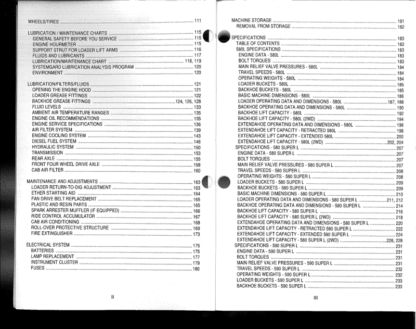 CASE 580 Super L Backhoe Operators Manual - Image 5