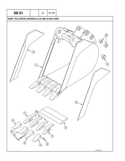 CASE 580 Super M Plus Series 2 Parts Catalog - Image 6