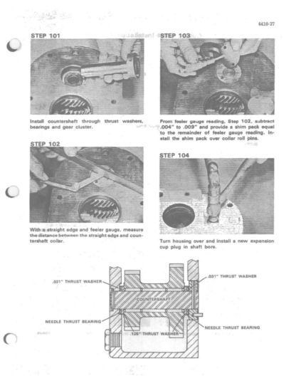 CASE 580C Backhoe  Service Manual - Image 13