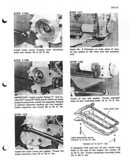 CASE 580C Backhoe  Service Manual - Image 6