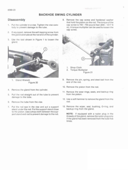 CASE 580D Backhoe Service Manual - Image 6