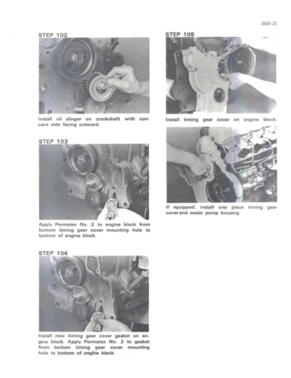 CASE 580D Backhoe Service Manual - Image 12