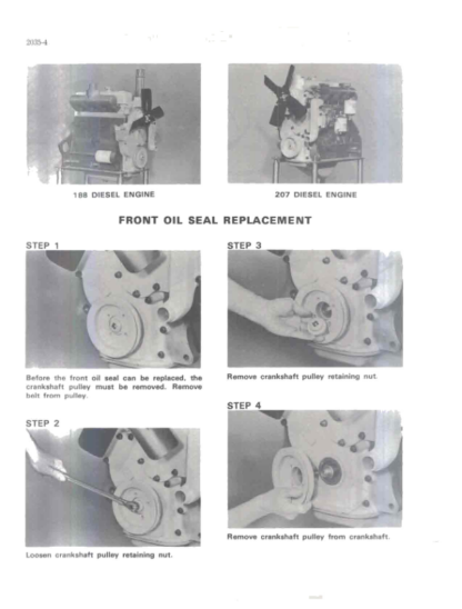 CASE 580D Backhoe Service Manual - Image 10