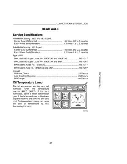 CASE 580L TURBO SUPER 590 SUPER L Series 1 Operators Manual - Image 9