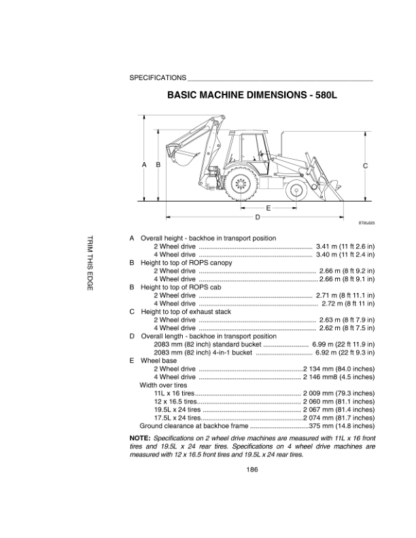 CASE 580L TURBO SUPER 590 SUPER L Series 1 Operators Manual - Image 11