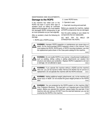 CASE 580L TURBO SUPER 590 SUPER L Series 2 Operators Manual - Image 10