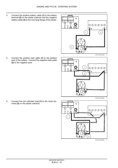 CASE 580N 580SN 590SN Backhoe Engine Service Manual - Image 6