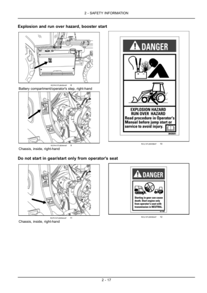 CASE 580N 580SN 590SN Operators Manual - Image 12