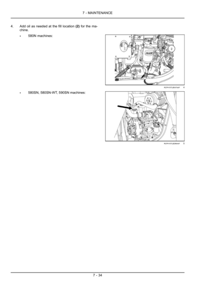 CASE 580N 580SN 590SN Operators Manual - Image 11