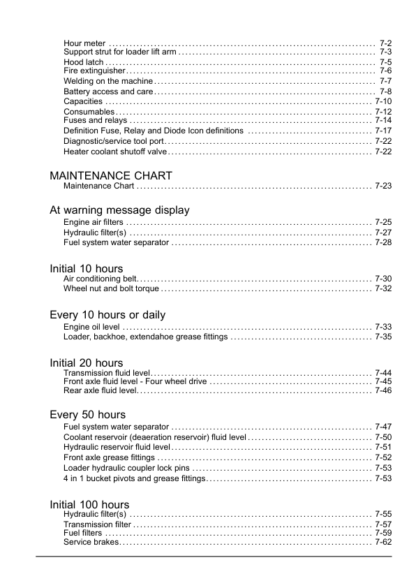 CASE 580N 580SN 590SN Operators Manual - Image 7