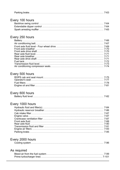 CASE 580N 580SN 590SN Operators Manual - Image 8