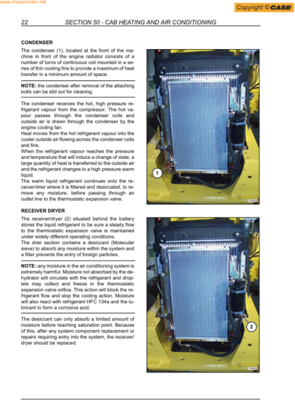 CASE 580SR 590SR 695SR Backhoe Service Manual - Image 13