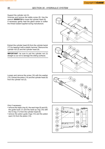 CASE 580SR 590SR 695SR Backhoe Service Manual - Image 12