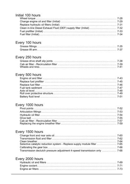 CASE 621F 721F Tier 4 Wheel Loader Operators Manual - Image 5