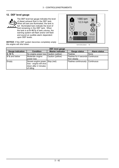 CASE 621F 721F Tier 4 Wheel Loader Operators Manual - Image 15