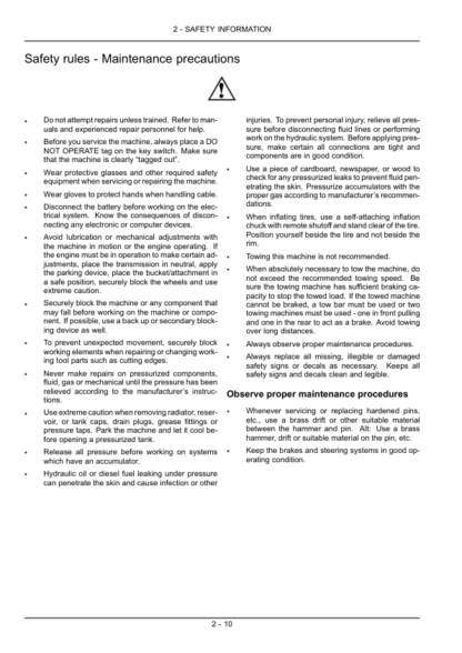 CASE 621F 721F Tier 4 Wheel Loader Operators Manual - Image 10