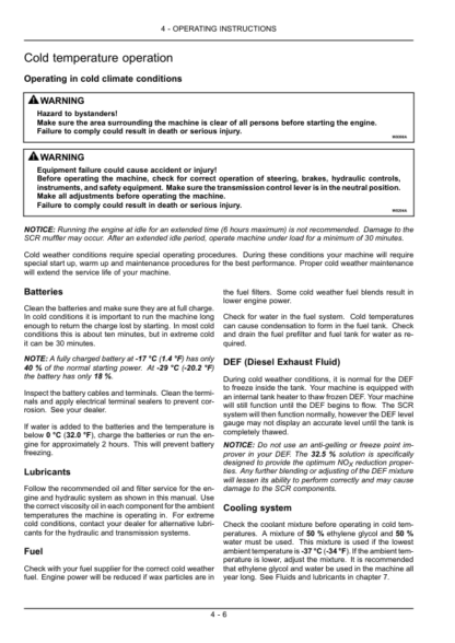 CASE 621F 721F Tier 4 Wheel Loader Operators Manual - Image 8