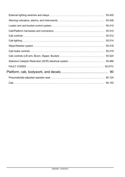 CASE 621F 721F Tier 4 Wheel Loader Service Manual - Image 4