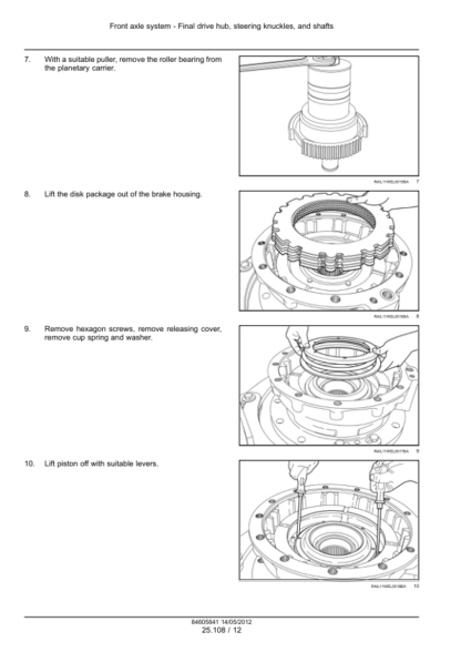 CASE 621F 721F Tier 4 Wheel Loader Service Manual - Image 13