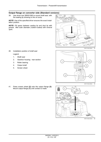 CASE 621F 721F Tier 4 Wheel Loader Service Manual - Image 10