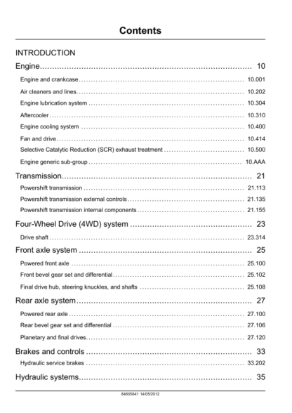 CASE 621F 721F Tier 4 Wheel Loader Service Manual - Image 2