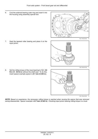 CASE 621F 721F Tier 4 Wheel Loader Service Manual - Image 12