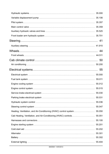 CASE 621F 721F Tier 4 Wheel Loader Service Manual - Image 3