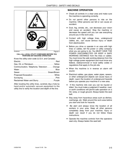 CASE 650K 750K 850K Series 2 Bulldozer Operators Manual - Image 5