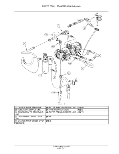 CASE 650K 750K 850K Tier 2 Bulldozer Repair Manual - Image 12